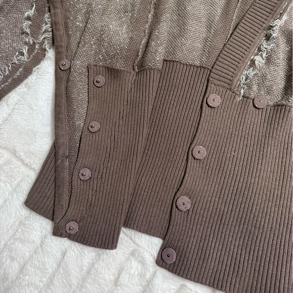 L.A.M.B. Taupe Knit Sweater, size S - Picture 5 of 9
